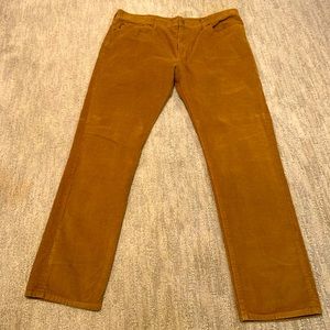 JCREW CORDUROY JEANS - 38x32